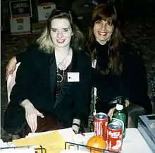 Jasmine Sailing and Lucy Taylor at World Horror Convention III (1993)