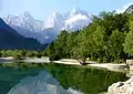 Lake Jasna at Kranjska Gora