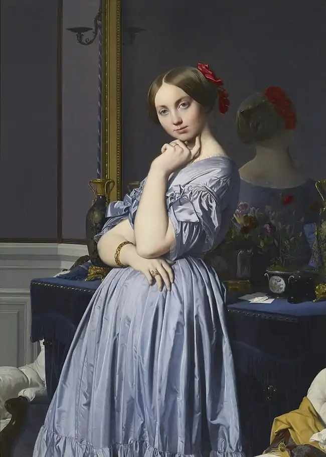 Jean Auguste Dominique Ingres, Louise de Broglie, Countess d'Haussonville, 1845