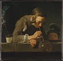 Jean-Baptiste-Siméon Chardin, Soap Bubbles (ca. 1734)
