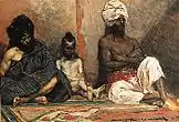 Arabes assis (1877)Dahesh Museum of Art