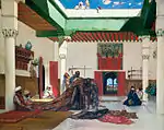Marchand de tapis à Tanger (1883)Private collection