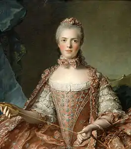 Madame Adélaïde de France Tying Knots (1756)Versailles, Musée national du Château et des Trianons