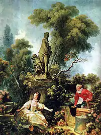 Jean-Honoré Fragonard, The Secret Meeting, 1771