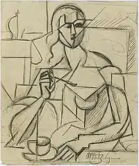 Jean Metzinger, Etude pour Le goûter, 1911