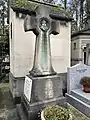 Samary's grave in Passy Cemetery