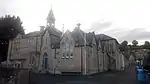 High Street, Jedburgh Grammar School With Primary School Boundary Walls, Railings And Gatepiers