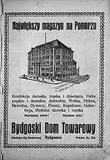 Advertisement "Jedynak" - 1928