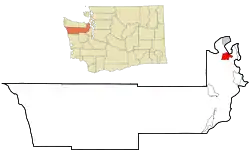 Location of Port Hadlock-Irondale, Washington