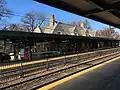 View of Jenkintown–Wyncote station from outbound platform