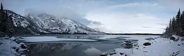 Jenny Lake in December