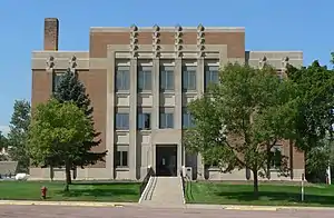 Jerauld County Courthouse in Wessington Springs