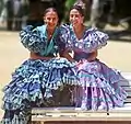 Andalusian folk costumes from Spain