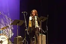 Jeri Brown performing in 2014