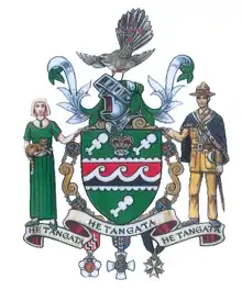 Coat of arms of former Governor-General Sir Jerry Mateparae