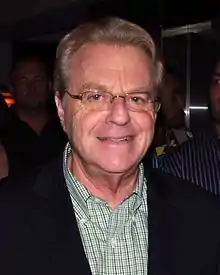 Jerry Springer, television personality; 56th mayor of Cincinnati (JD, 1968)
