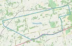 Map of Jerseyville