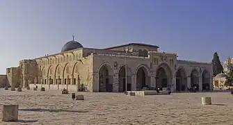 Image 1Northeast exposure of Al-Aqsa Mosque on the Temple Mount, in the Old City of Jerusalem. Considered to be the third holiest site in Islam after Mecca and Medina.