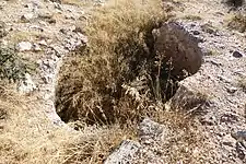 Ancient limepit in Jerusalem