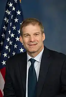 Jim Jordan - US Representative for Ohio's 4th Congressional District and founding member of the House Freedom Caucus