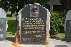 Jim Connell memorial in Crossakiel
