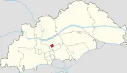 Location in Beichen District