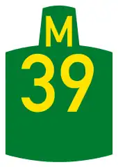 Metropolitan route M39 shield
