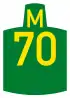 Metropolitan route M70 shield