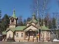 St. Nicholas Church in Joensuu (1887), perhaps the most notable wooden Orthodox church in Finland