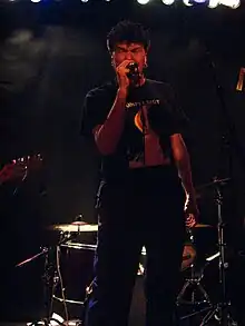 Johan Johansson sings with Monark X