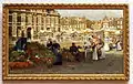 Flower Market in the Hague, c. 1880–1904, by Johannes Christiaan Karel Klinkenberg