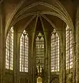 Suite of stained glass windows designed for Église Notre-Dame de Douai, 1976.