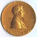 Scanned image of 1924 Edison Medal awarded to John W. Howell