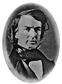 A likeness of Jones when he was editor and majority owner of the Daily Madisonian during President John Tyler's administration