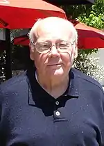 Christgau in Belmont, California, in May 2009