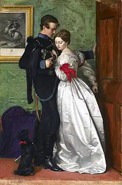 John Everett Millais  The Black Brunswicker 1860