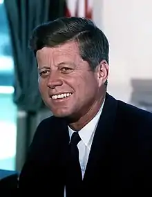 US president John F. Kennedy (AB, 1940)