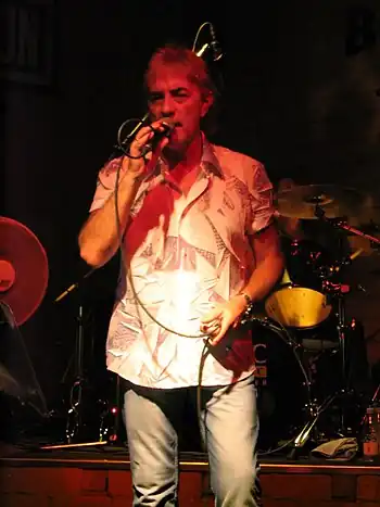 Lawton performing in 2003