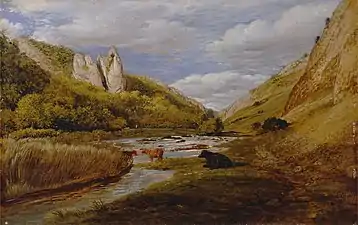 In Dovedale (1814), Yale Center for British Art