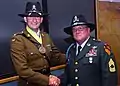 John Russell, major, U.K. Army, chief of operations, 1st Cav. Div. (2014)