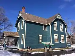 The third house was constructed between 1899 and 1901. At the time of its completion it was one of the largest homes in Edmonton, equipped with running water, electricity, boiler heater, and a telephone.
