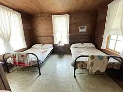 The bedroom Johnny Cash shared with his three brothers