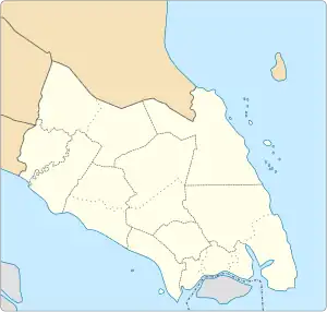 Besar Island is located in Johor