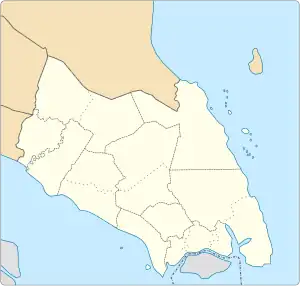 Sungai Abong is located in Johor