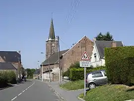 The church in Jolimetz