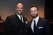 Jonathan Lucroy at the Bob Feller Act of Valor Award Ceremony 2015