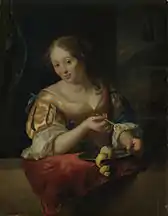 Young Girl with lemon