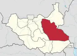 Jonglei in South Sudan before 2015