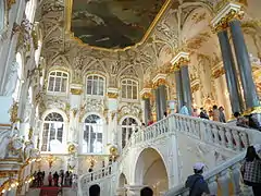 Arches near the Jordan Staircase, Winter Palace, Hermitage Museum, St. Petersburg, Russia (2015)