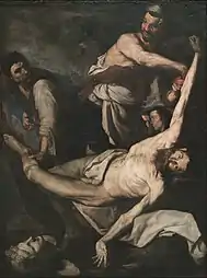 Martyrdom of Saint Bartholomew, 1644, 202 x 153 cm., Museu Nacional d'Art de Catalunya